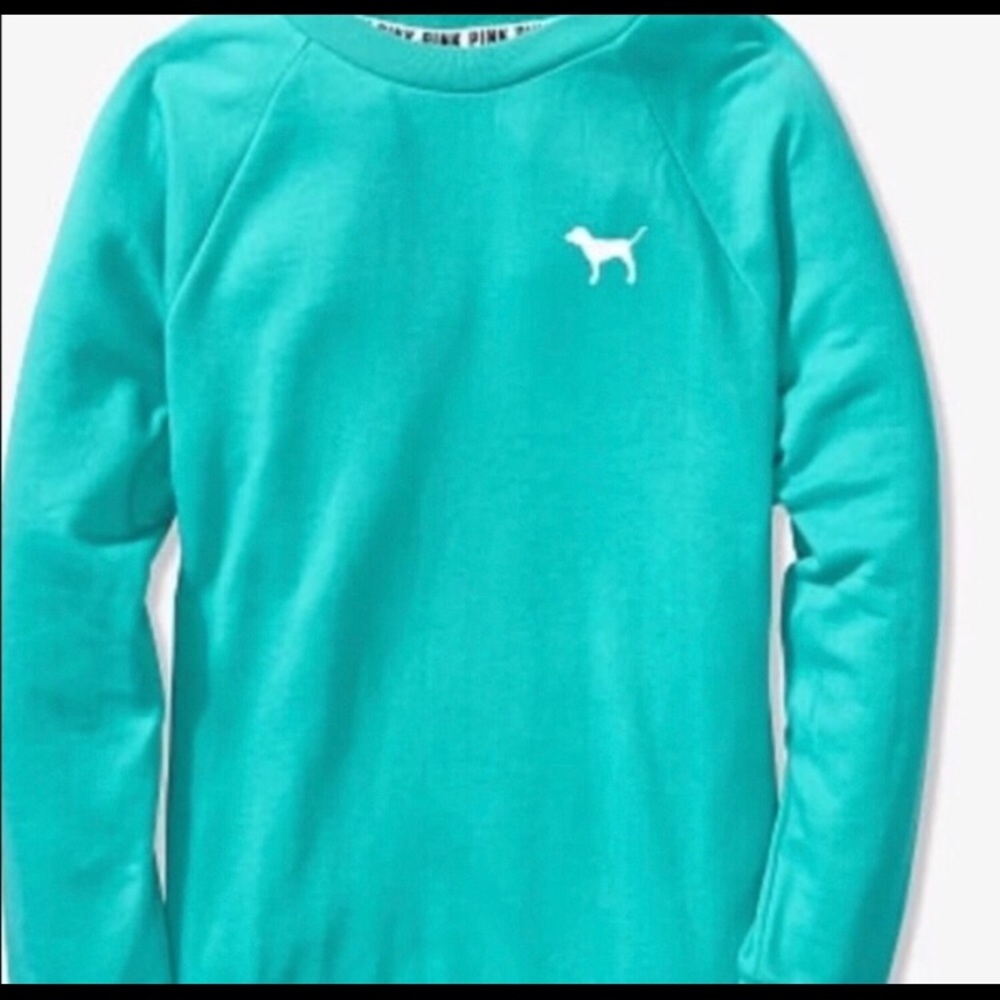 <<SOLD>> victoria’s secret pink teal legging crew